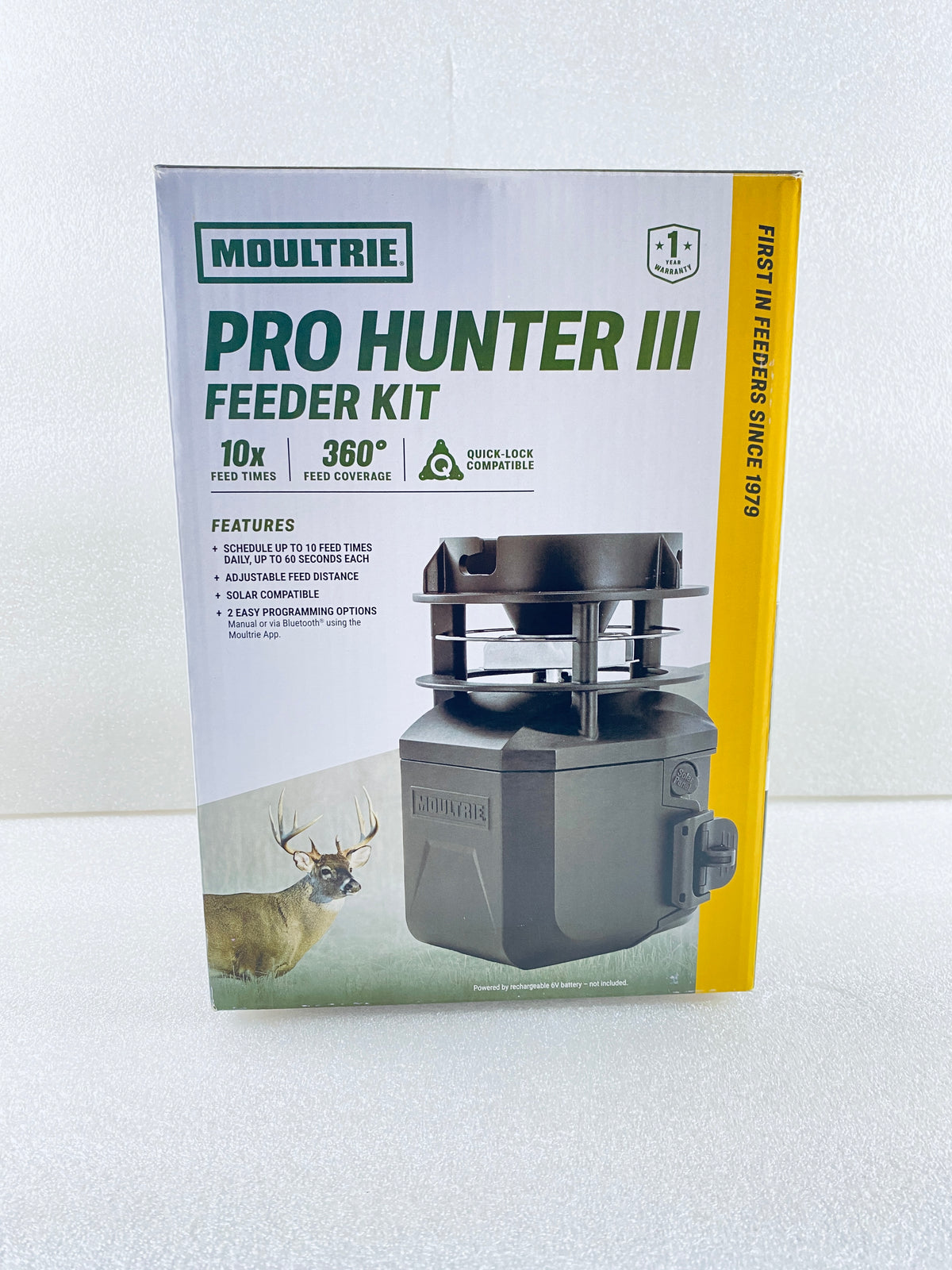 New Other Moultrie Pro Hunter III Feeder Kit, Bluetooth App Control