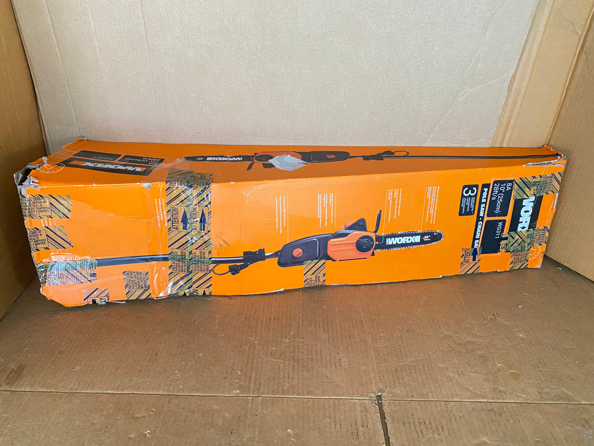 New Other WORX 10" 2-In-1 Electric Chainsaw/Pole Saw 8 Amp Up to 10 ft.
