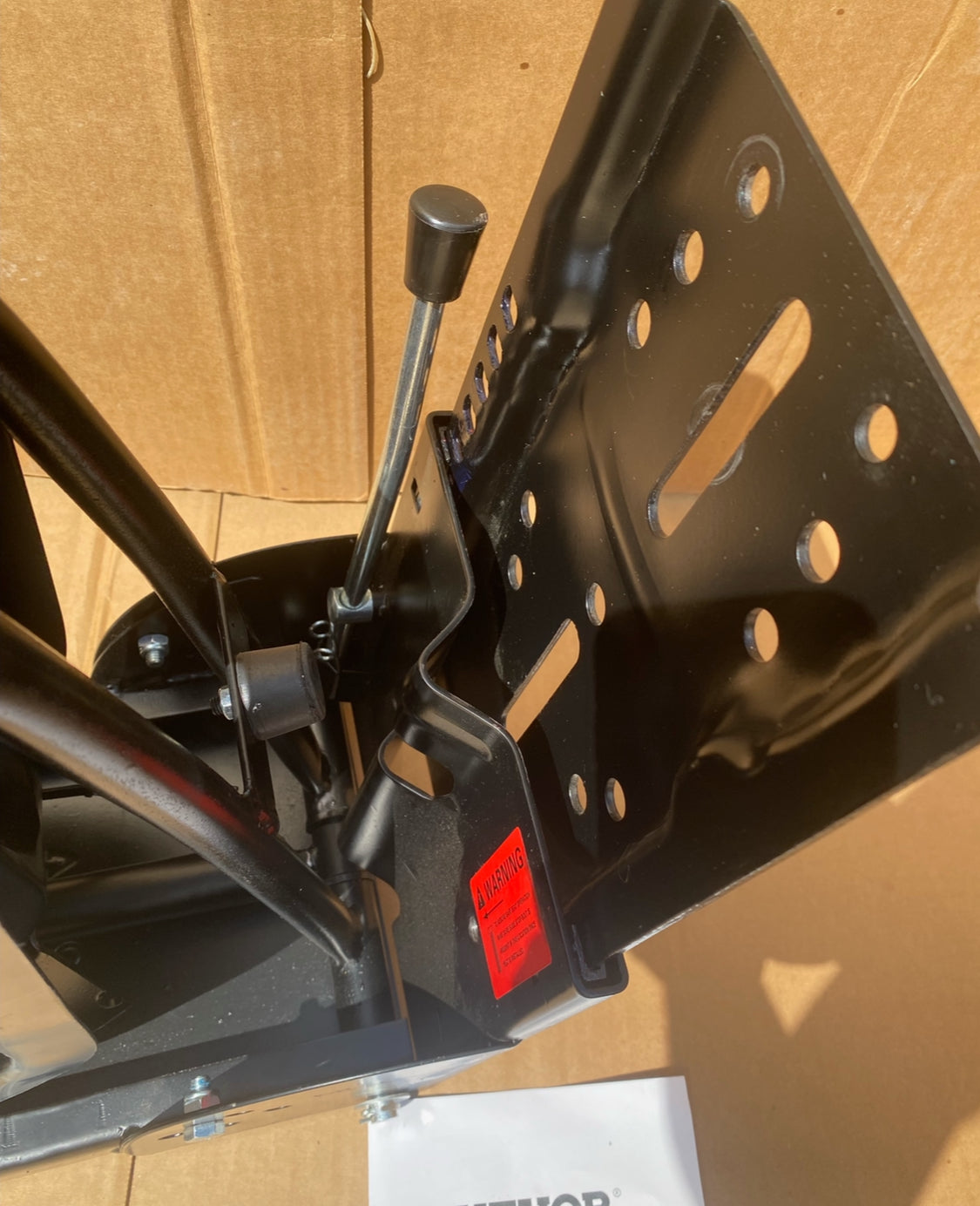 New Other VEVOR Universal Adjustable Forklift/Tractor Seat With Micro Switch