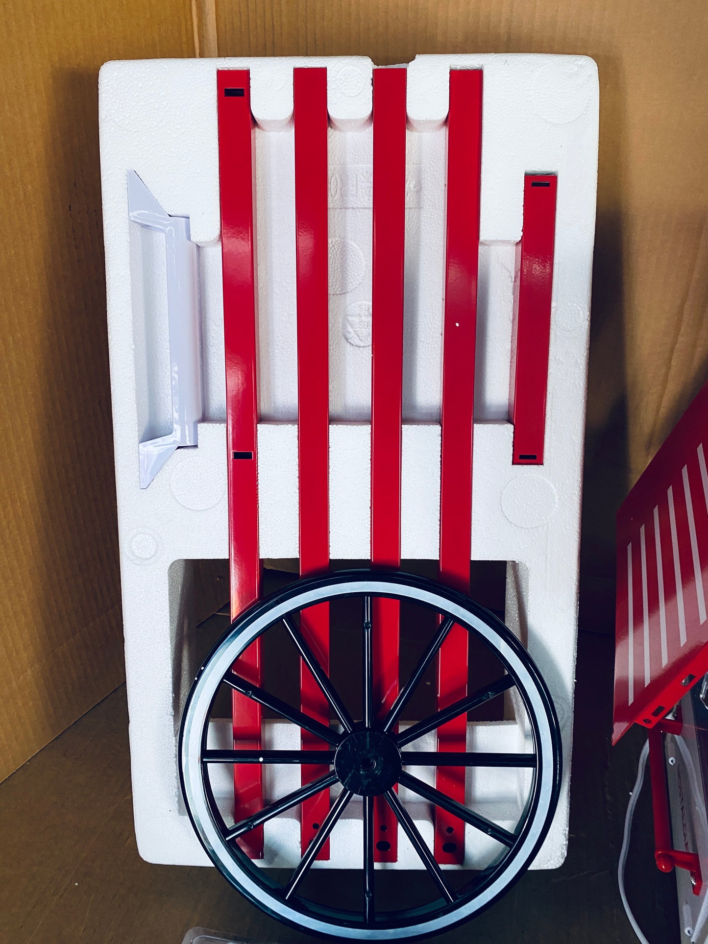 New Other Nostalgia Popcorn Maker Machine With Professional Cart & 2.5 Oz Kettle
