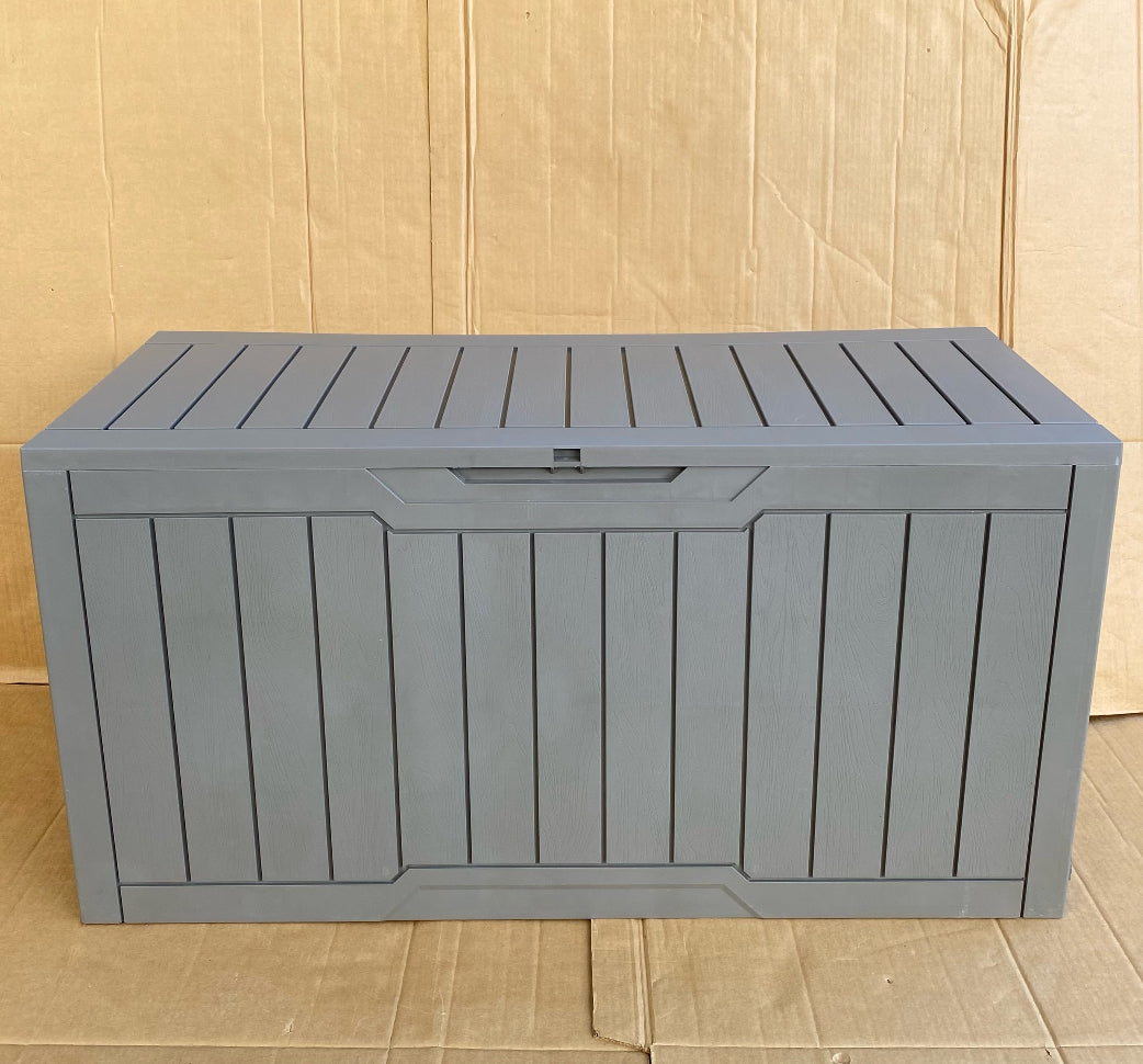 New Other YITAHOME 120 Gallon Outdoor Lockable Storage Deck Box, Light Brown