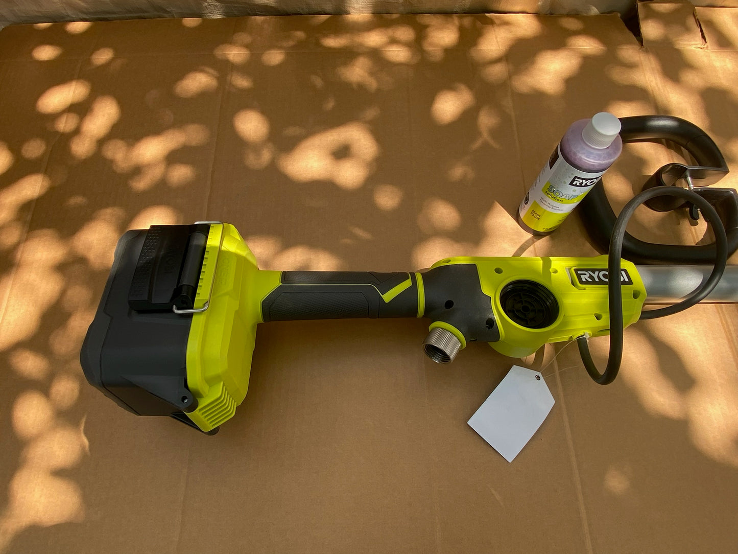 New Other Ryobi ONE+ 18V Cordless Soap Dispensing Scrubber, Tool Only