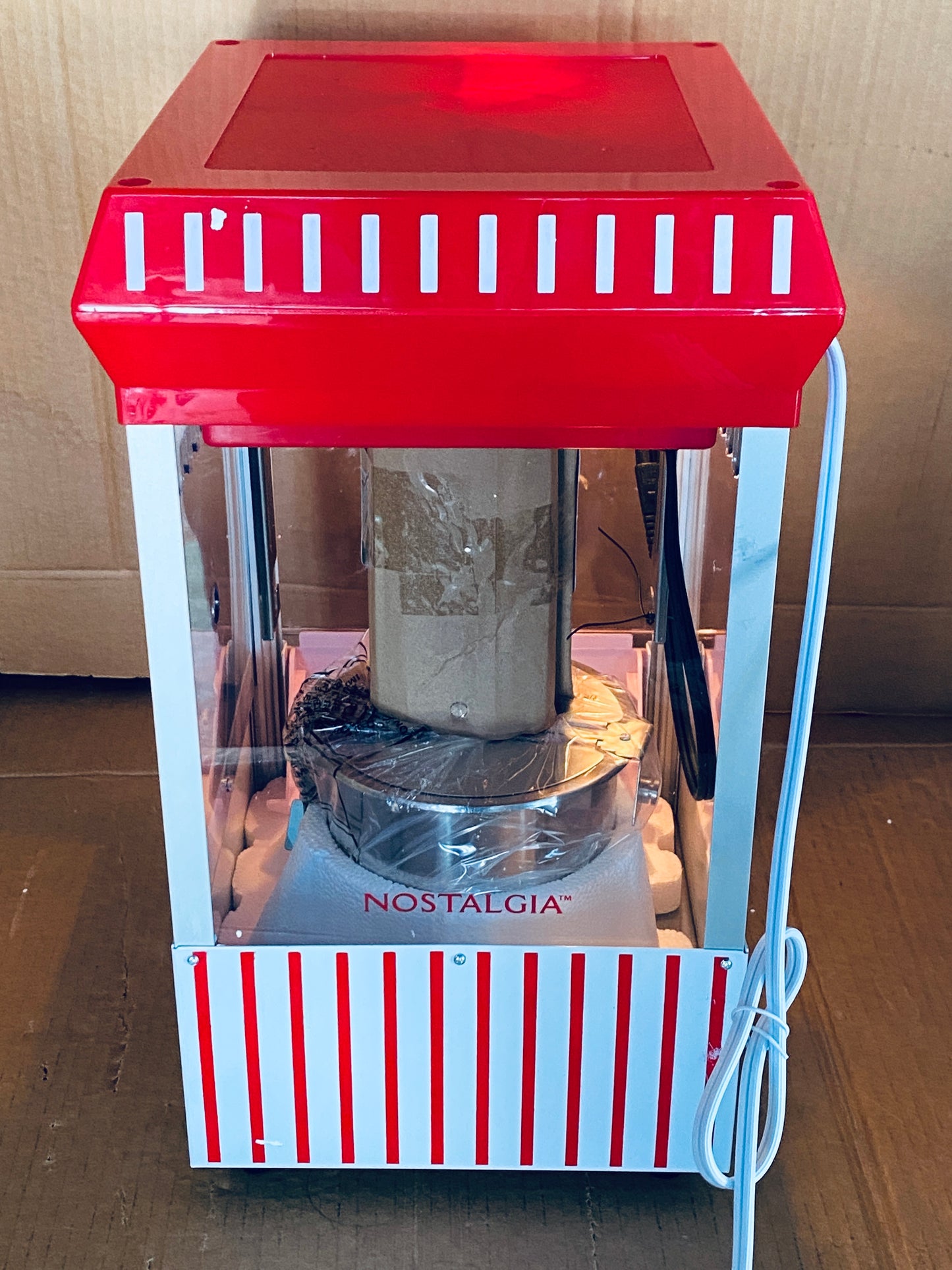 New Other Nostalgia Popcorn Maker Machine With Professional Cart & 2.5 Oz Kettle