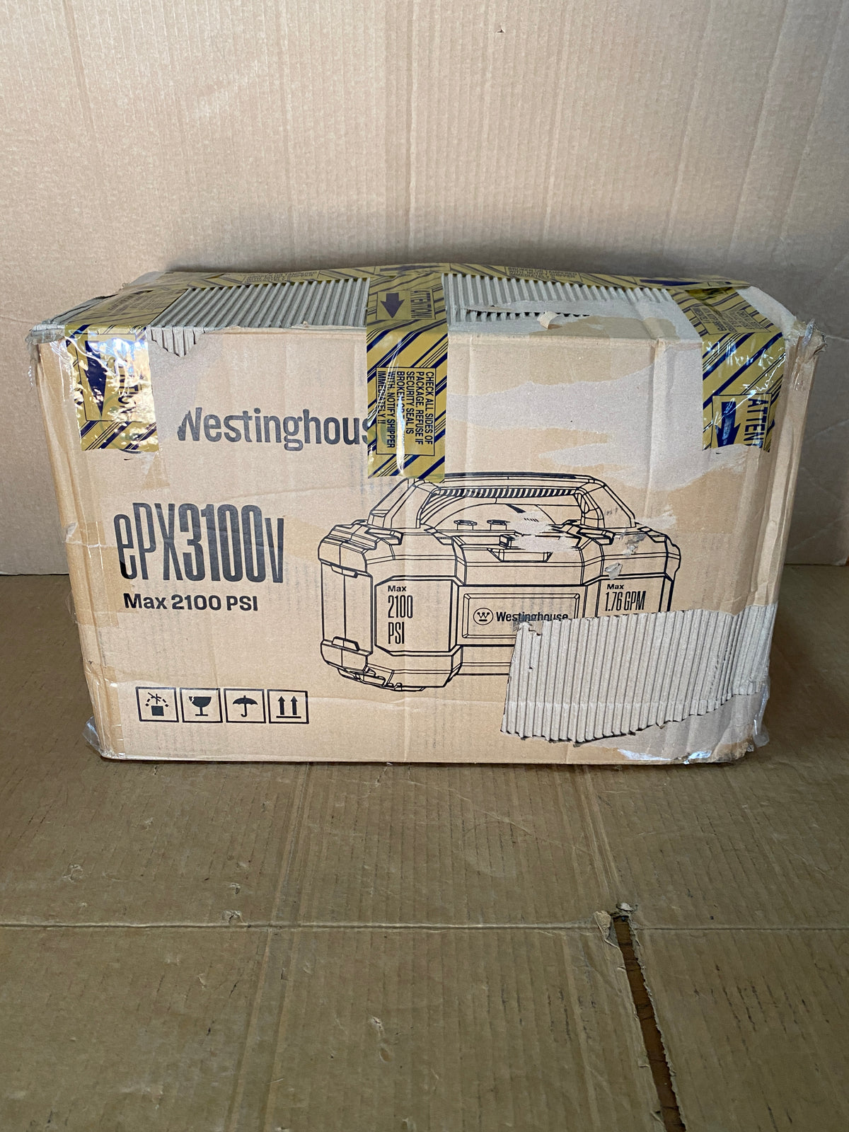 Westinghouse Electric 2100 PSI&1.76 GPM Pressure Washer W/ Built-in Carry Handle
