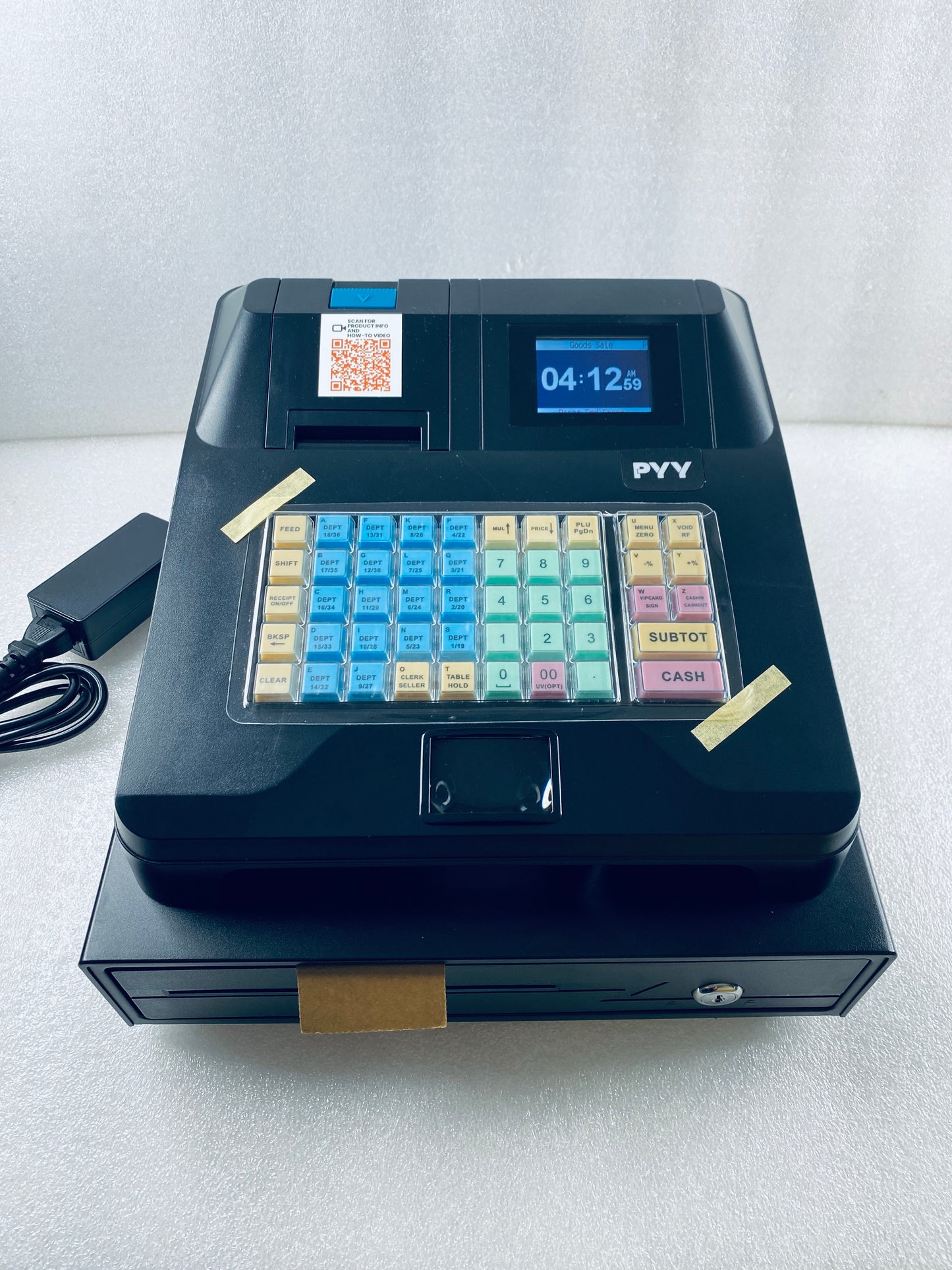 New Other PYY Electronic Commercial Keyed Cash Register For Small Businesses