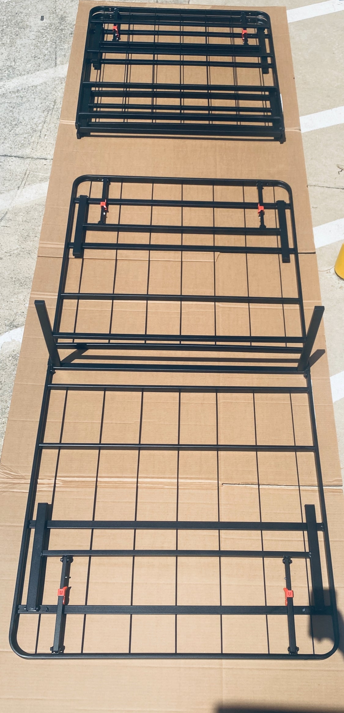 New Other Amazon Basics King Size 14” Foldable Metal Platform Bed Frame, Black