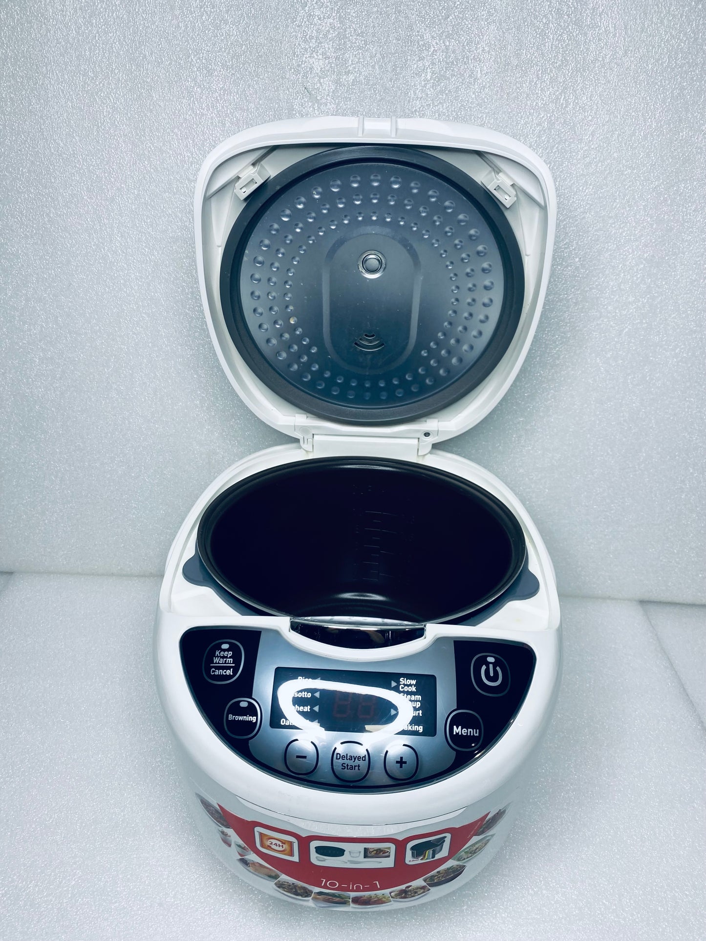 T-Fal 10 Cup 750W Rice & Multi-Cooker, White