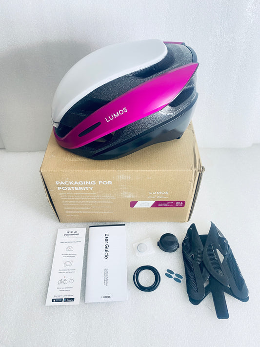 New Other Lumos Ultra Size M/L Bluetooth Jam Sandwich Smart Helmet With Remote
