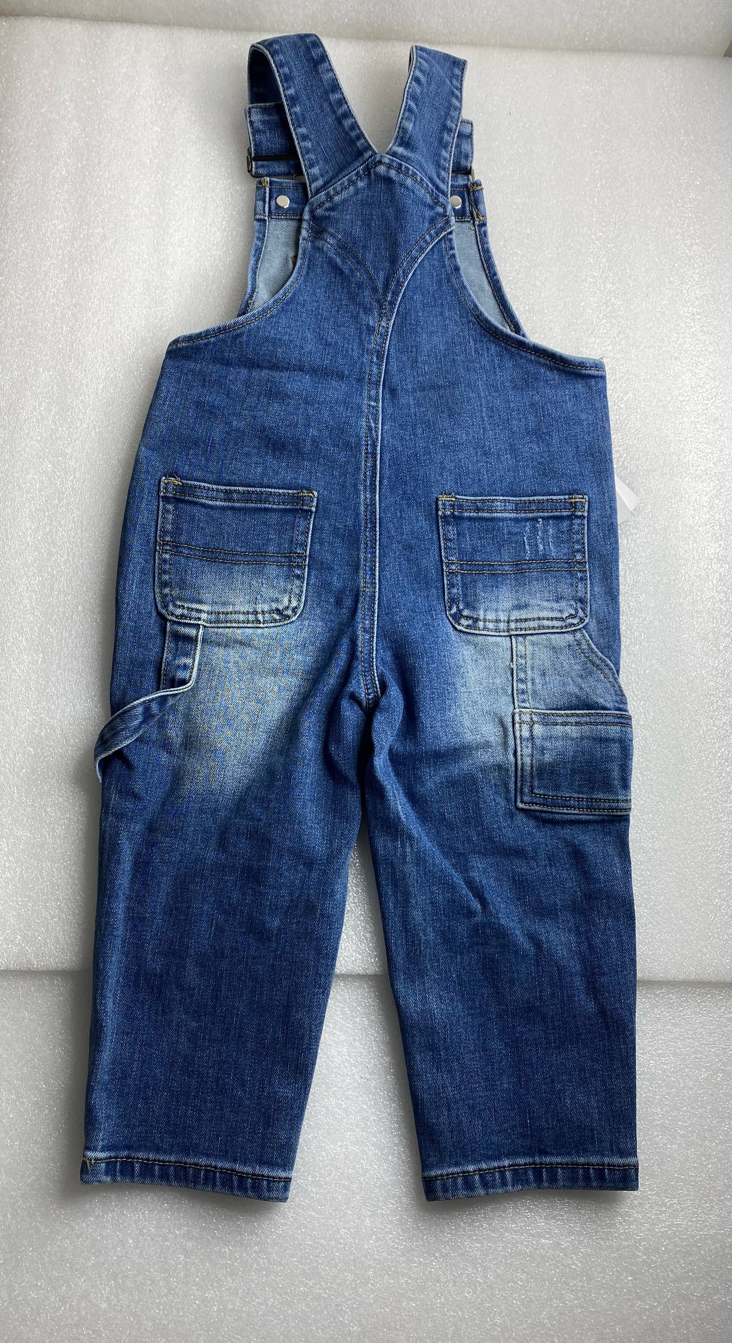 New Kidscool Space Size 3 Years Overall Denim, Blue