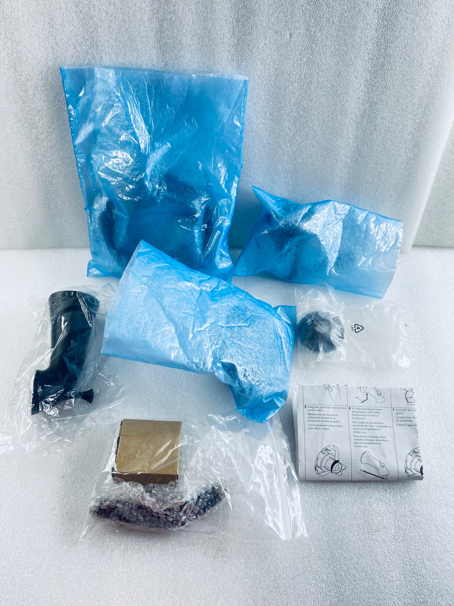 New Other Kohler Buckley Rite-Temp Bath & Shower Trim Kit, 2.5 gpm, Matte Black