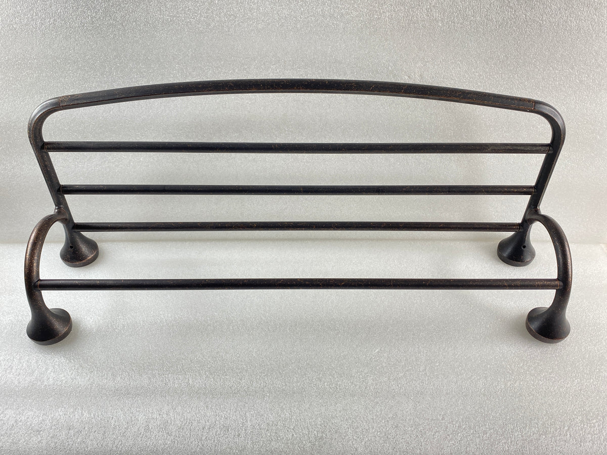 New Open Box Moen Eva Bathroom Hotel Towel Shelf, Oil-Rubbed Bronze