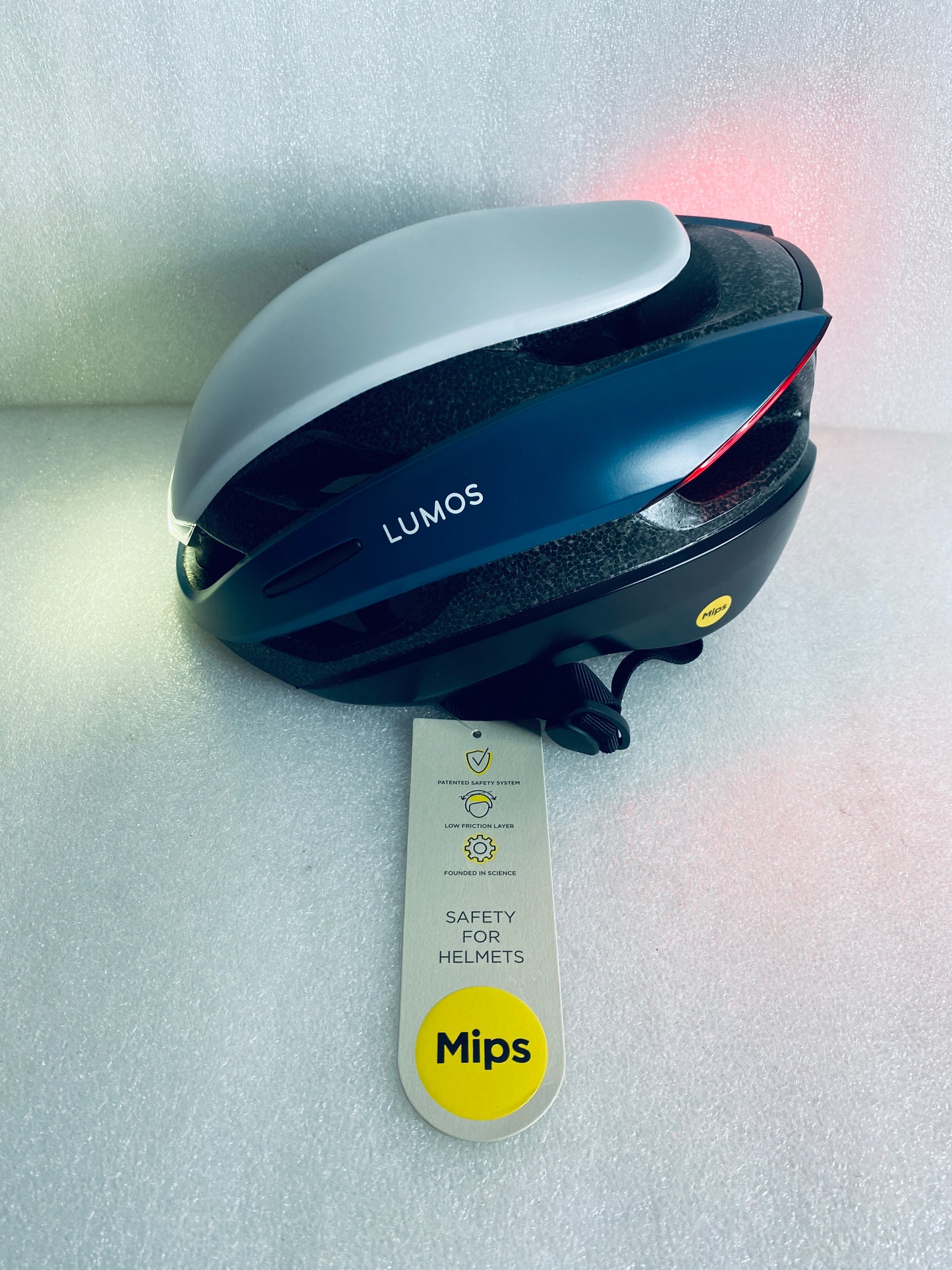 New Other Lumos Ultra Size M/L Bluetooth Deep Blue Mix Smart Helmet With Remote