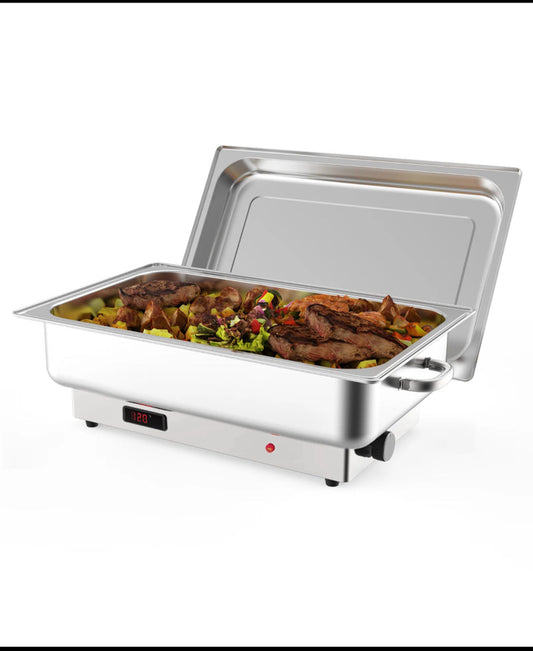 New Other Garvee (1) 15QT Full Pan Electric Chafing Dish W/ Temperature Control