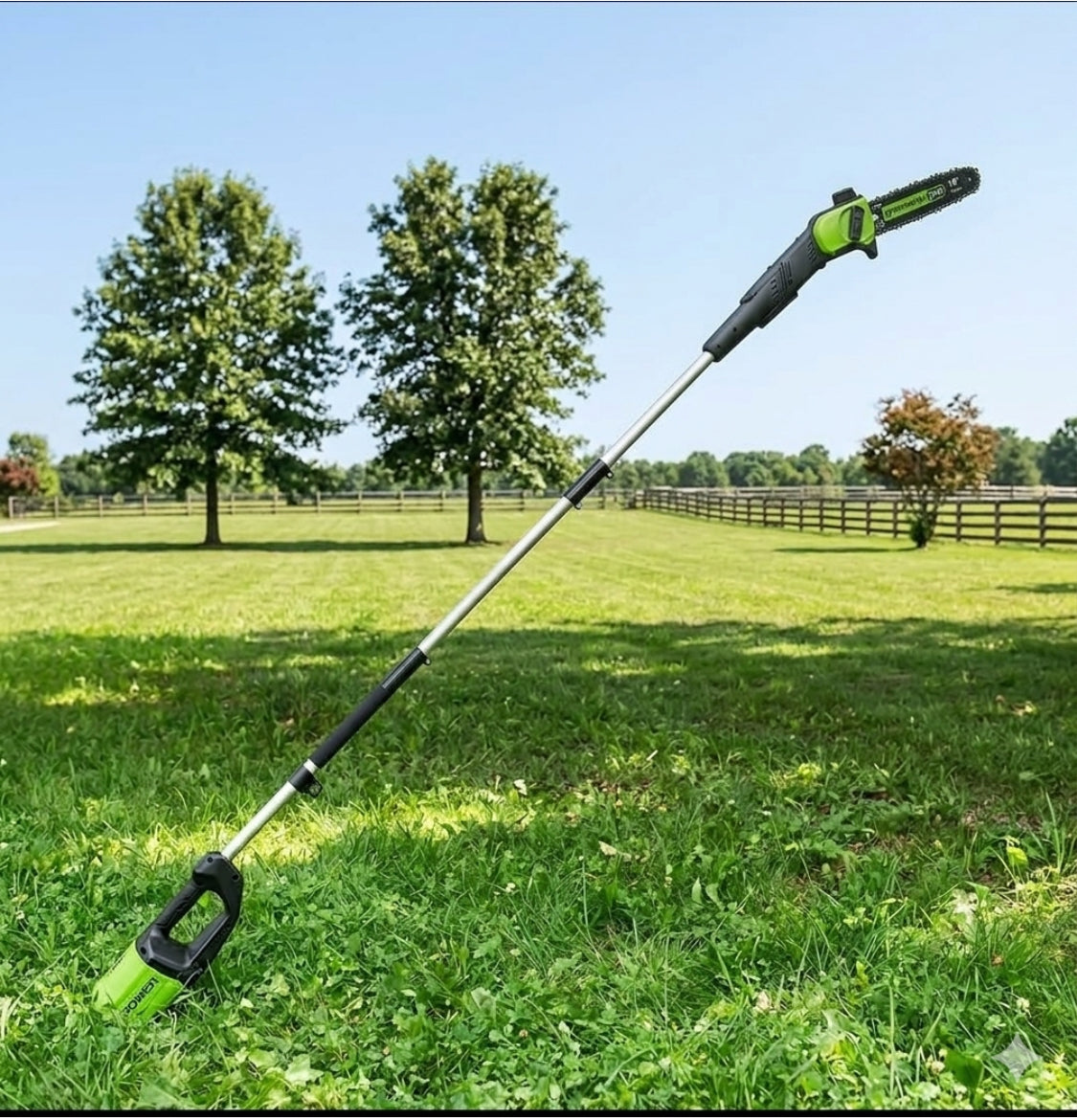 New Other Greenworks 80V 10" Cordless Polesaw For Pruning & Trimming Branches