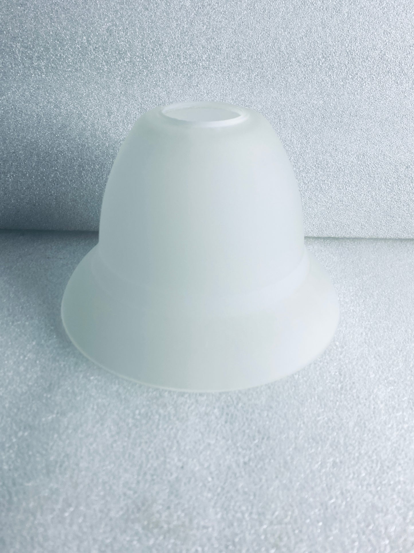 Lot Of 4 - Frosted White Glass Ceiling Fan Light Shade