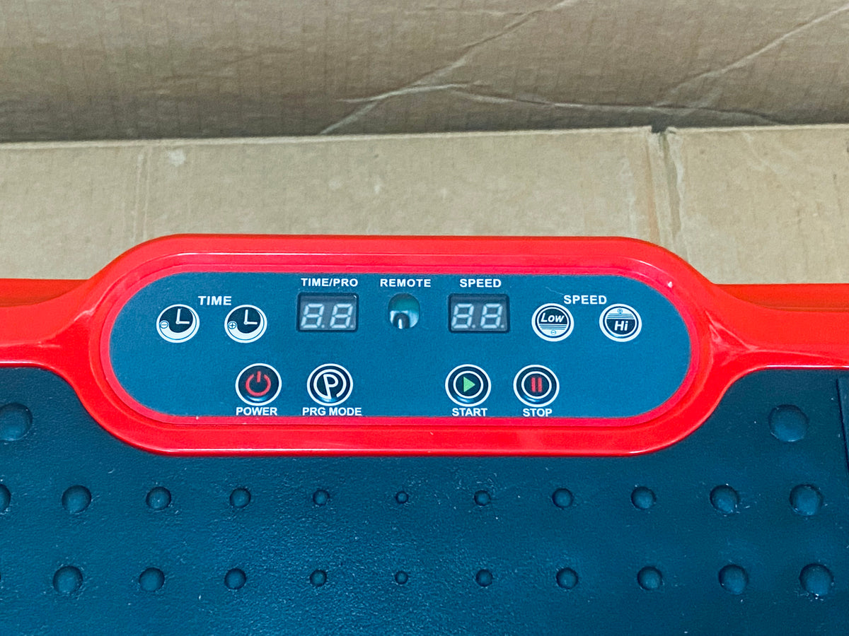 Like New Lifepro Waver Vibration Plate Exercise Machine With 99 Speeds, Red