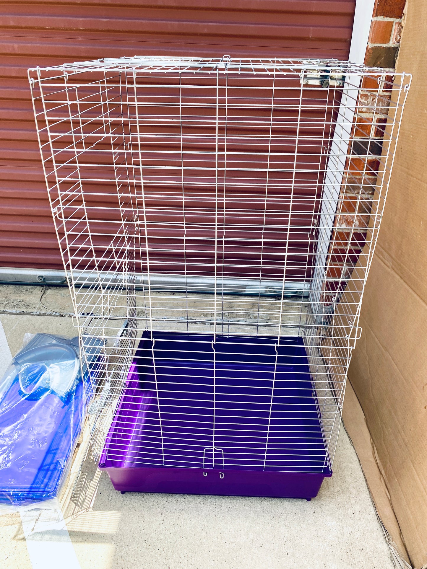 New Kaytee My First Home Multi-Level Habitat W/ Casters For Pet Ferrets