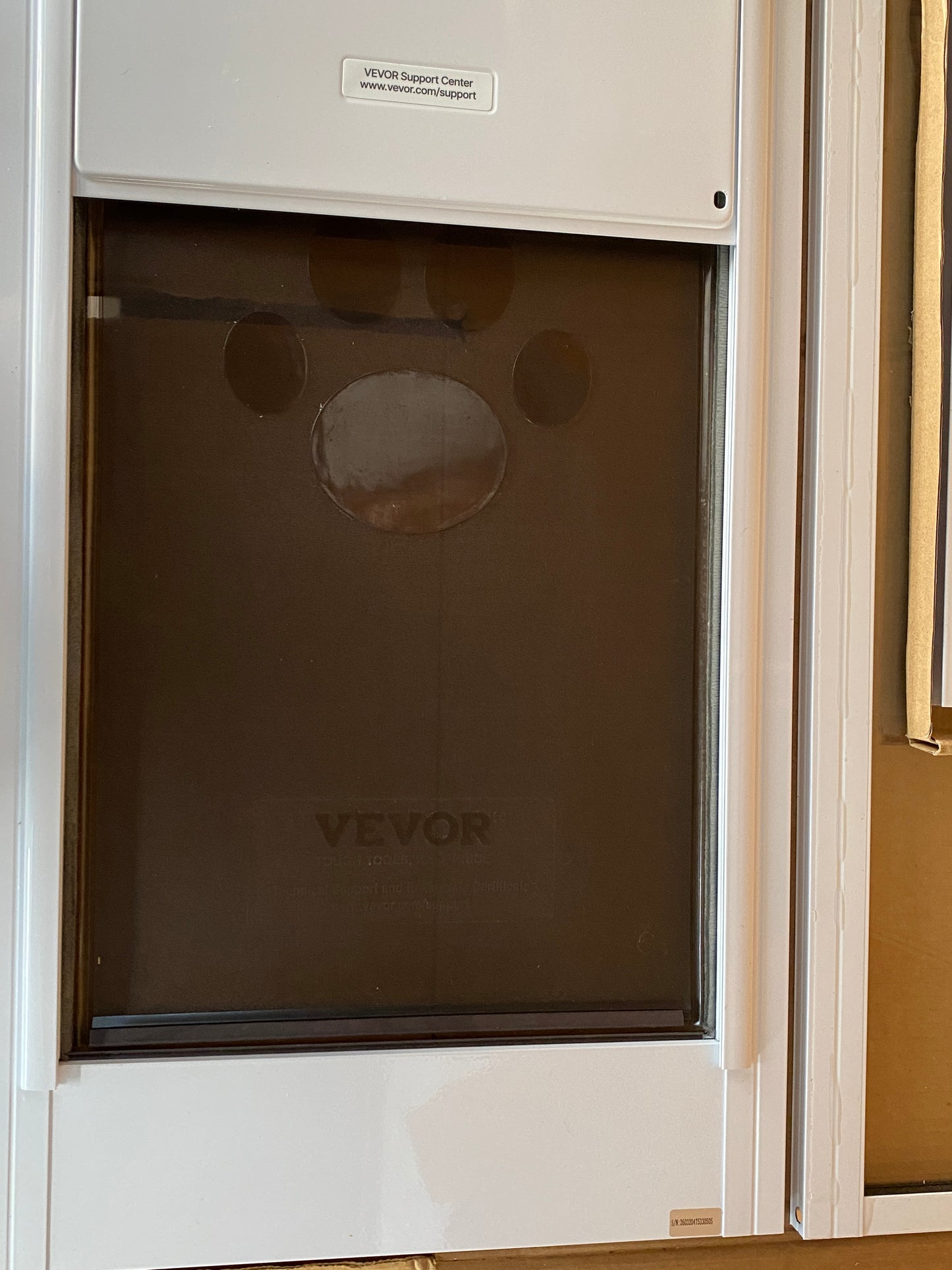New Other VEVOR Dog Door For Sliding Glass Door W/ 75 7/8"-80 11/16" Height