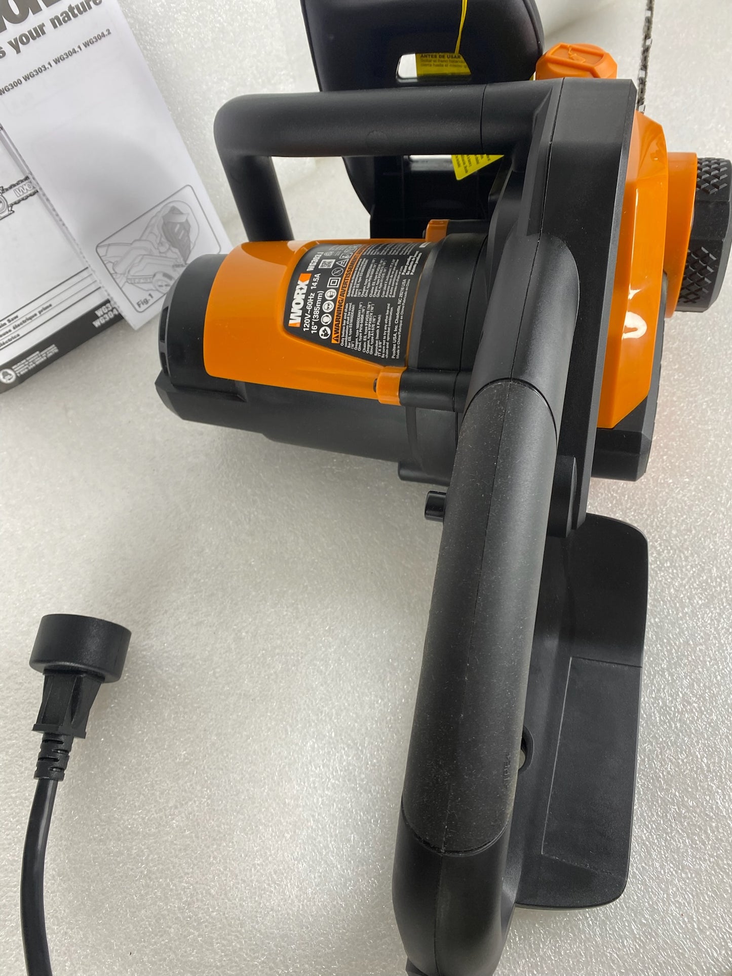 New Other Worx WG303.1 14.5 Amp 16" Electric Chainsaw