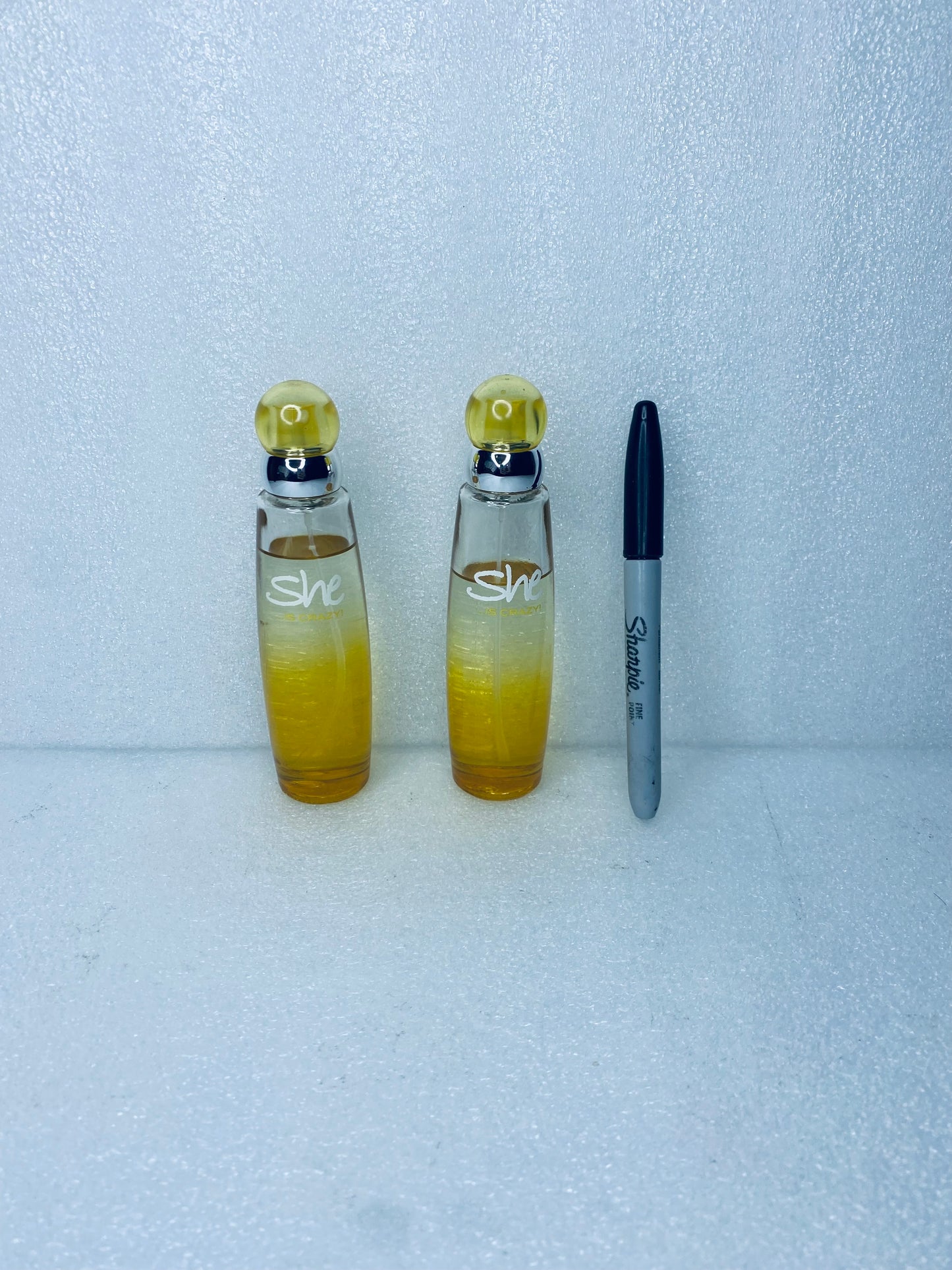 #239 - Lot Of 2 - She...Is Crazy Perfume - (IN CONDITION AS SHOWN)