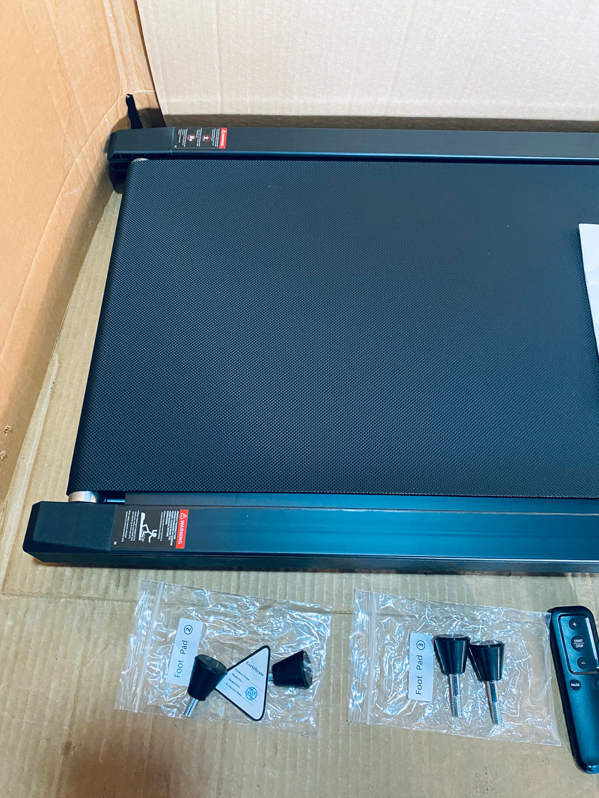 New Open Box GKYET Walking Treadmill Pad W/ 8% Incline, 2.5HP & 265lb. Capacity