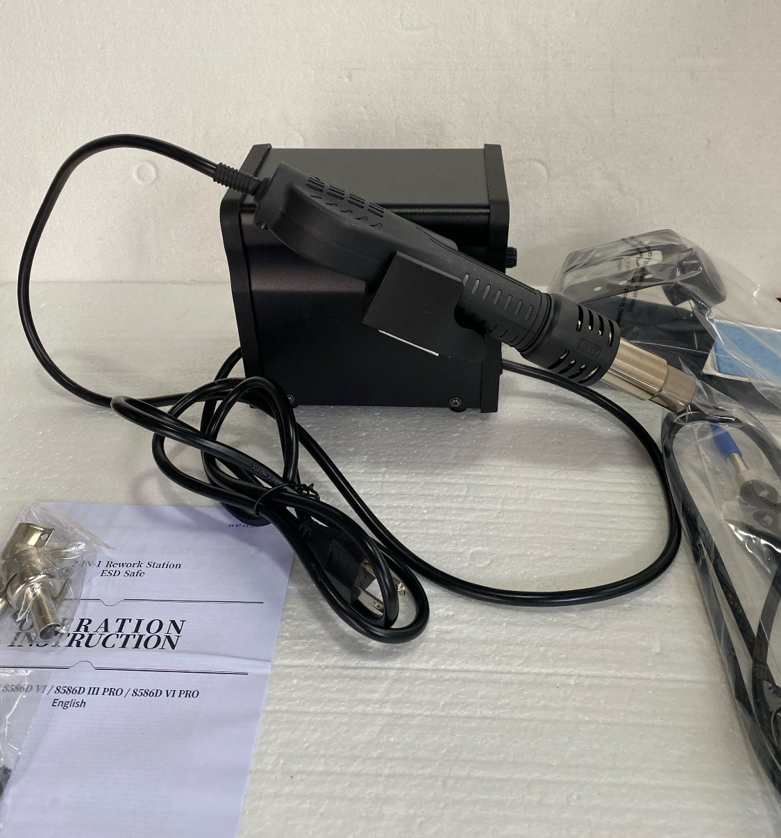 New Silverflo Thermostatic Hot Air Soldering/Rework Station With Temp Adjustment