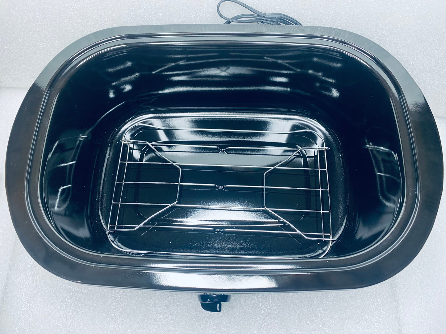 new Other - Sunvivi 28 Qt Roaster Oven Self-Basting Lid W/ Viewing Window, Blue