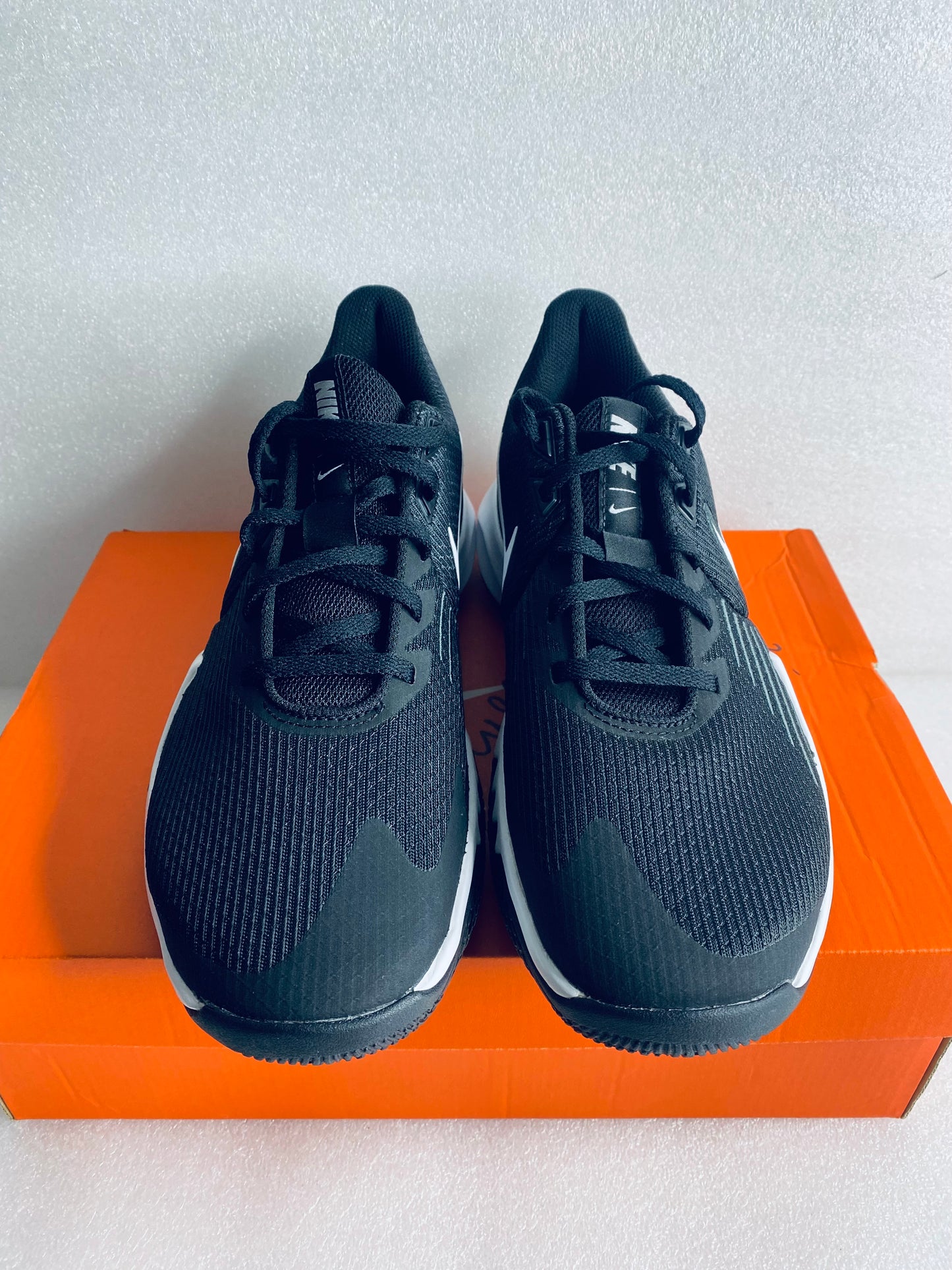 New Open Box Nike Precision V Shoe Size 9, Black & White, CW3403-003