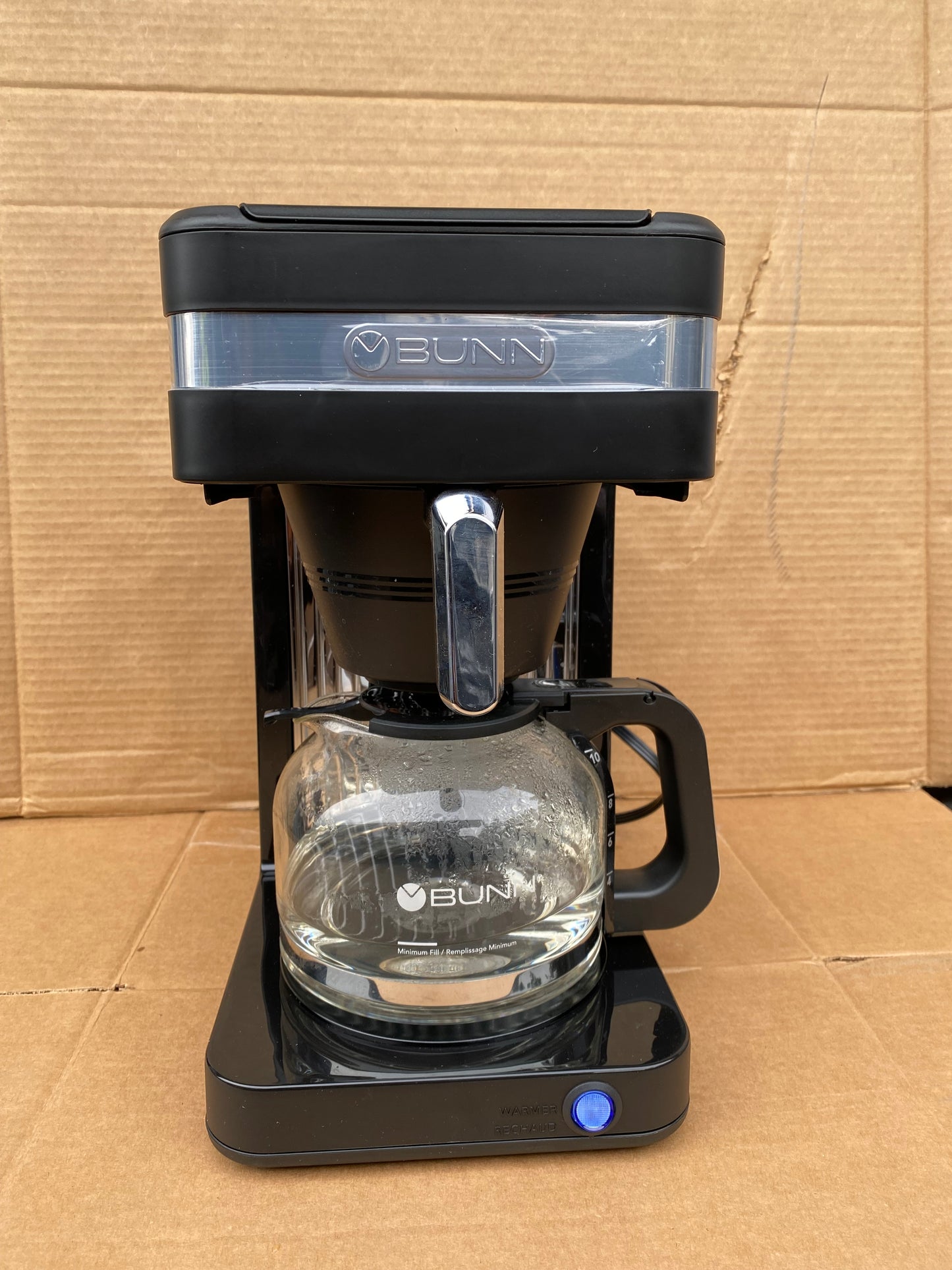 BUNN CSB2B Speed Brew Elite 10-Cup Coffee Maker, Black/SST