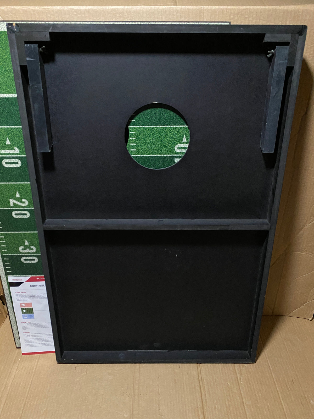 GoSports Outdoor 3' x 2' Football CornHole With Carrying Bag