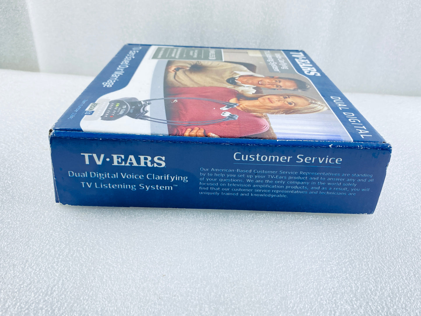 TV EARS 5.0 Dual Digital Wireless Headset System & RF Transmitter, Black