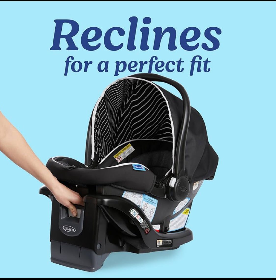 New Other Graco SnugRide Lite LX Infant Rear-Facing Car Seat For Babies 4–30 lbs