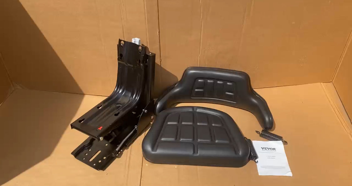 New Other VEVOR Universal Adjustable Forklift/Tractor Seat With Micro Switch
