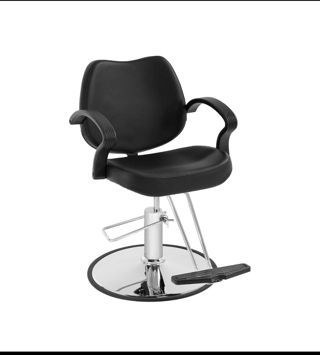 New Other PayLessHere Salon/Barber Chair With Heavy Duty Hydraulic Pump, Black