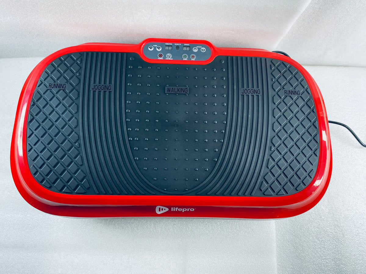 New Other Lifepro Waver Vibration Plate Exercise Machine With 99 Speeds, Red