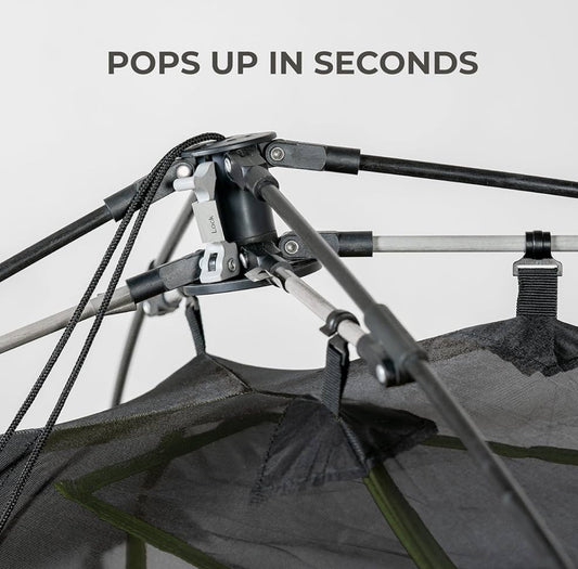 New Other Teton Sports Quick Dome Camping & Backpacking Tent W/ Clip-On Rainfly