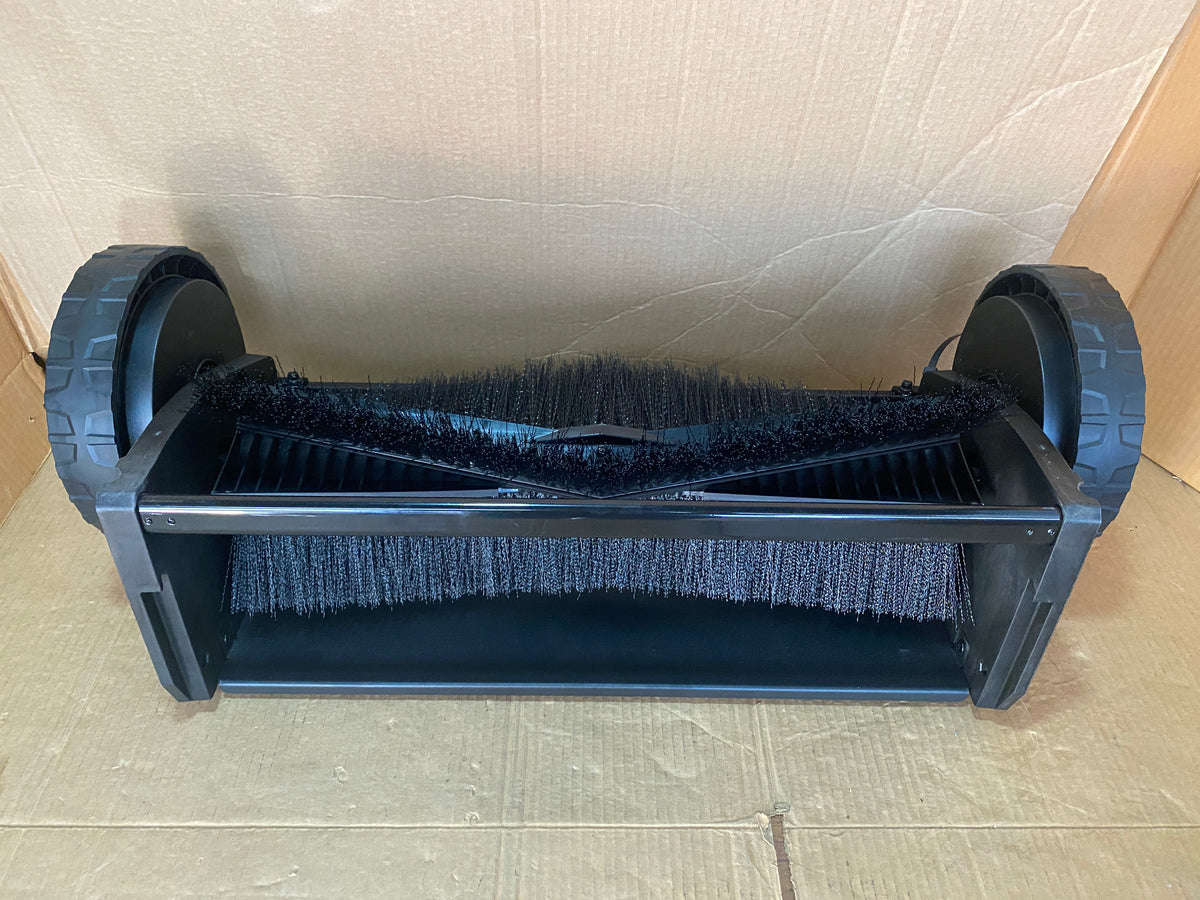 New Other Vevor 21” Push Lawn Sweeper For Leaves & Grass, Black/Orange