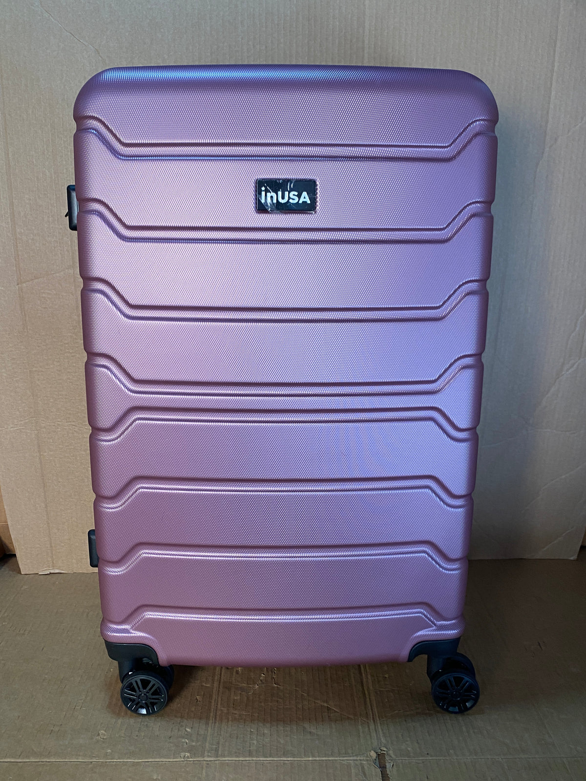 New Other InUSA Trend 28" Hardside 4-Wheeled Spinner Suitcase, Rose Gold