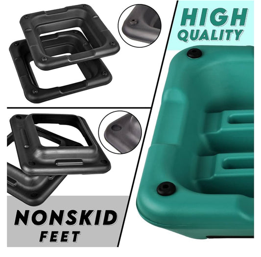 New Other Yes4All 16"x16" Adjustable Height Step Aerobic Platform With 4 Risers