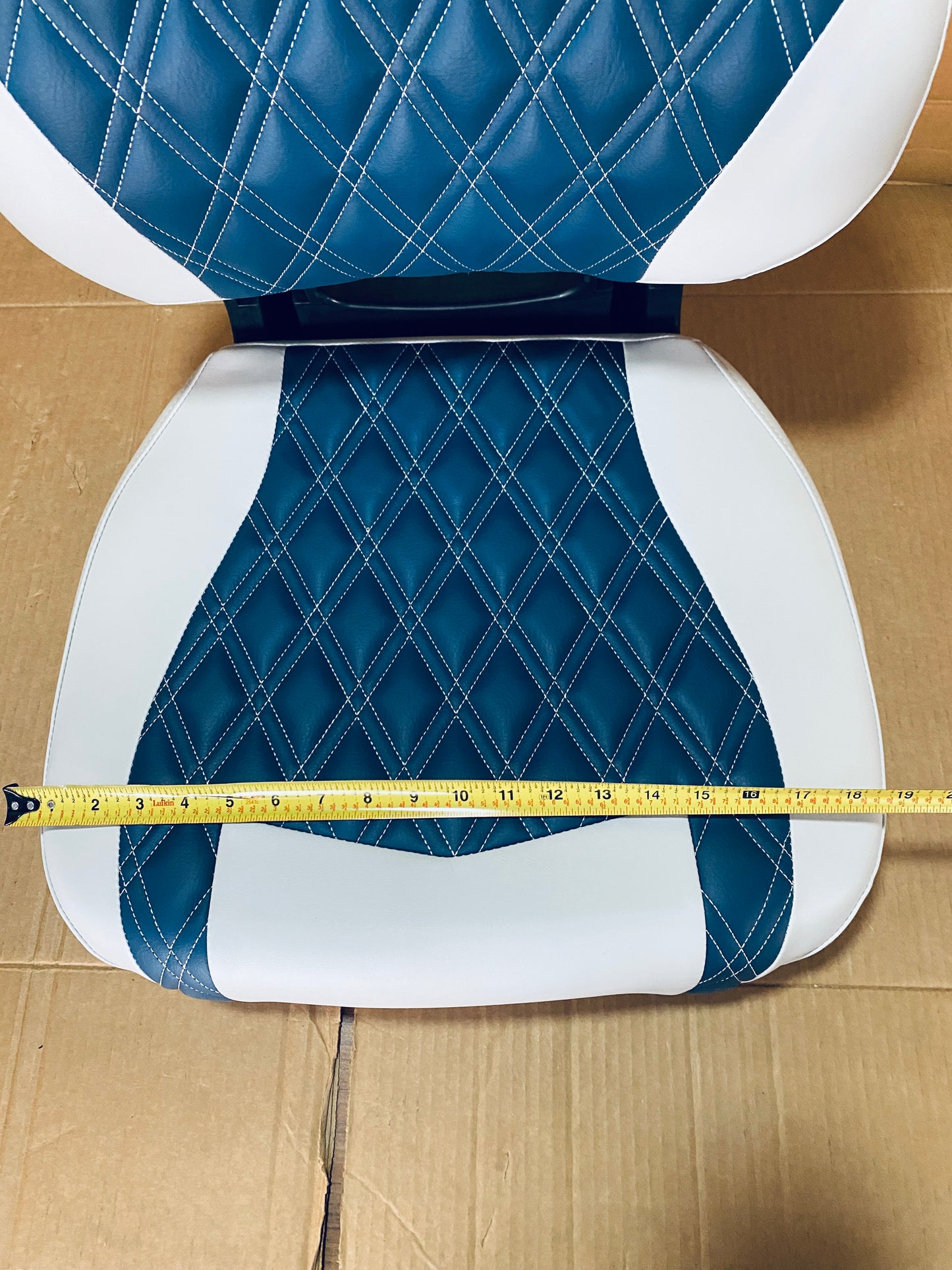 New Other Lippert Folding Pontoon Boat Seat With Contoured Foam Cushioning