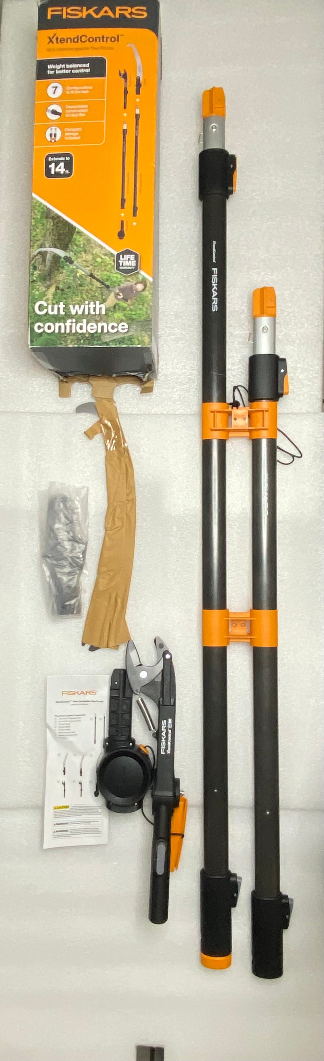 New Other Fiskars XtendControl 14' Tree Pruner Kit, Orange 392480