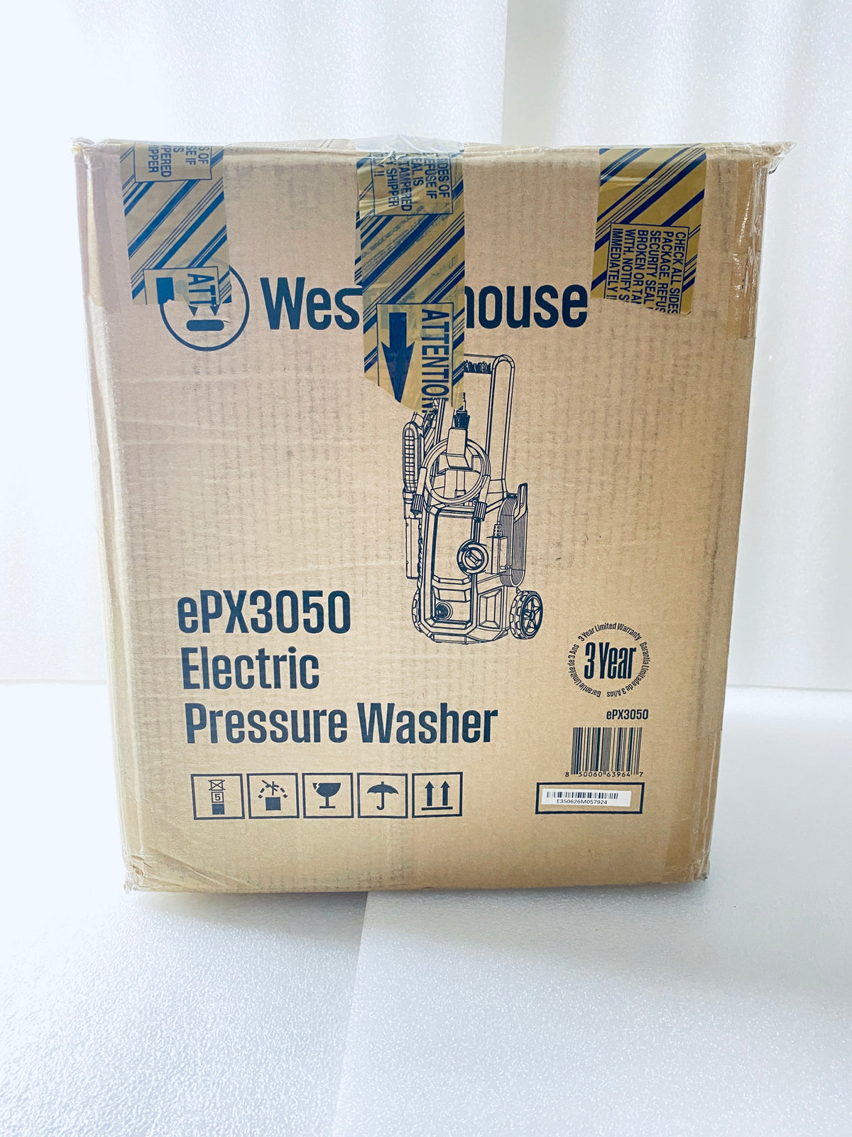 New Other Westinghouse Electric 2100 PSI & 1.76 GPM Pressure Washer, Black/Blue