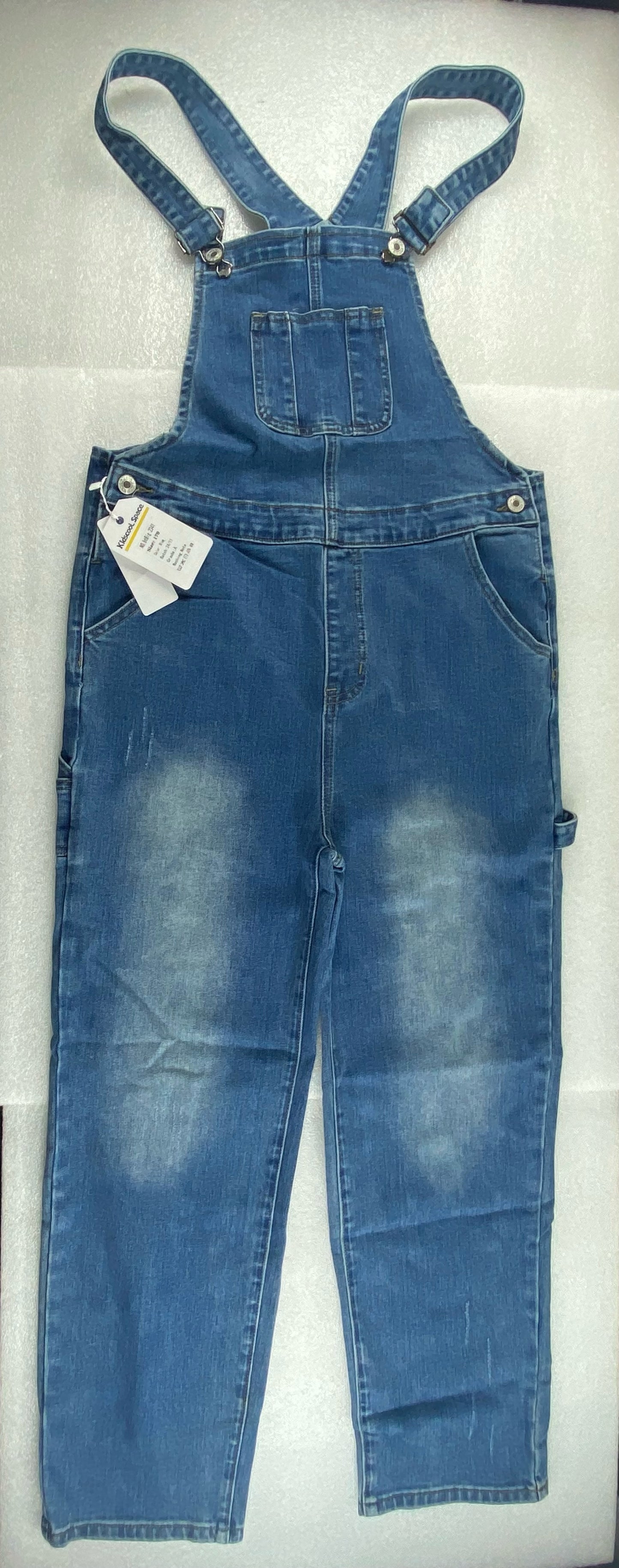 New Kidscool Space Size 16 Overall Denim, Blue