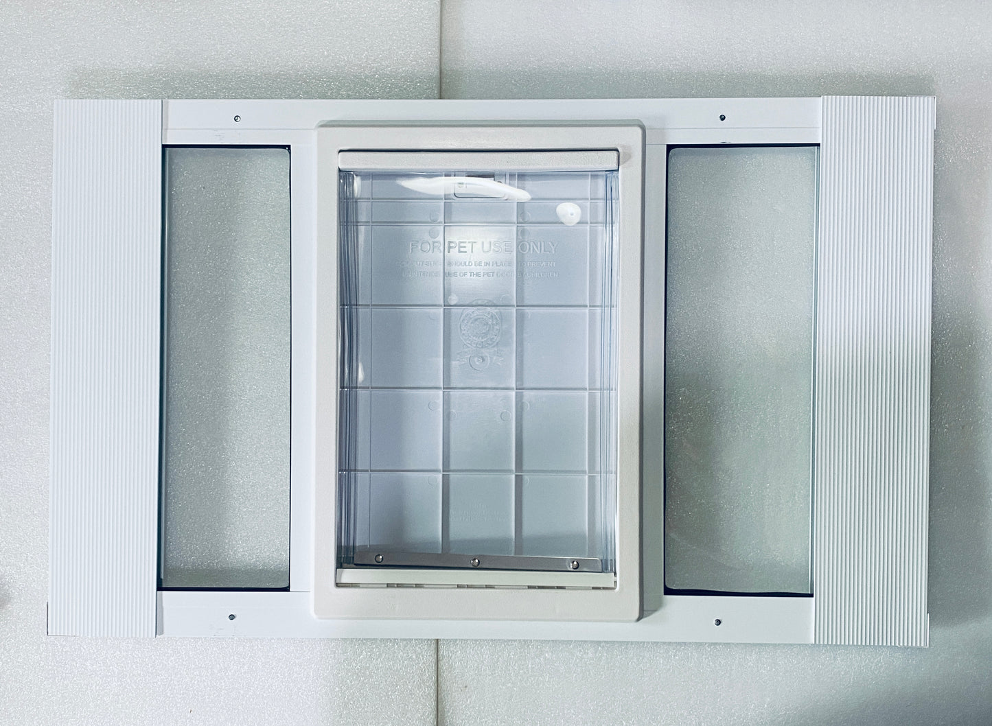 New Other Ideal Pet Aluminum Sash Adjustable Window Pet Door W/ 10-1/2”x15” Flap