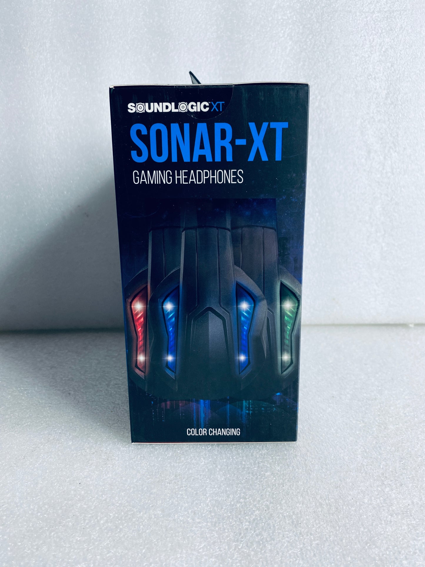 Lot Of 3 - New SoundLogic XT Sonar-XT LED Gaming Headphones With Microphone