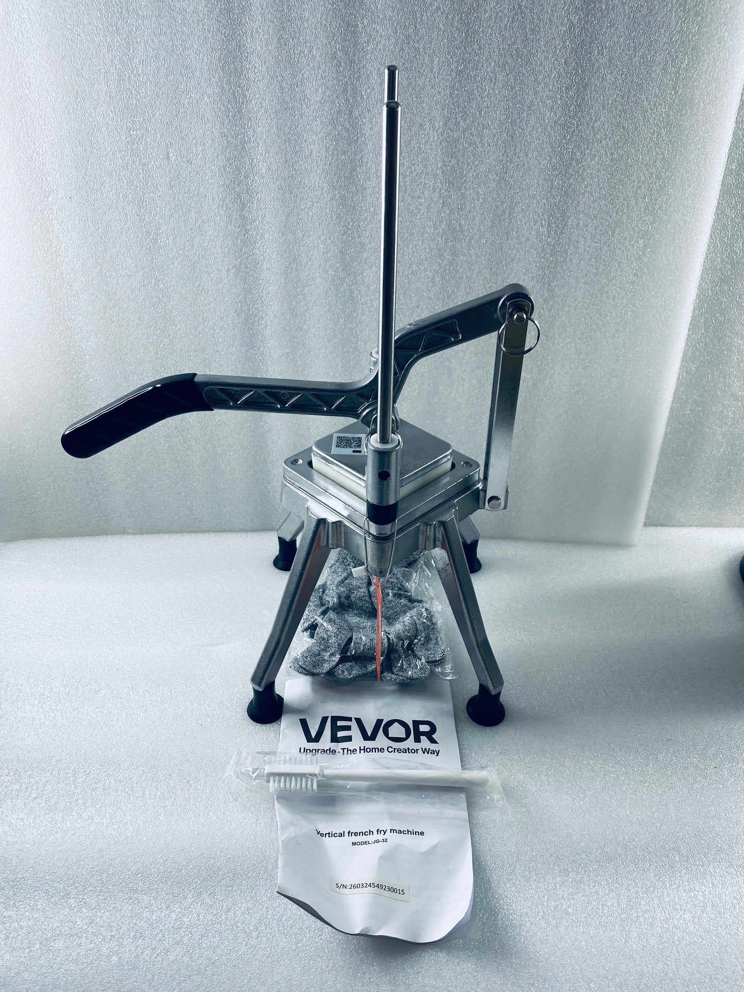 New Other VEVOR Lever Handle 1/2" Blade French Fry Cutter Stainless Steel
