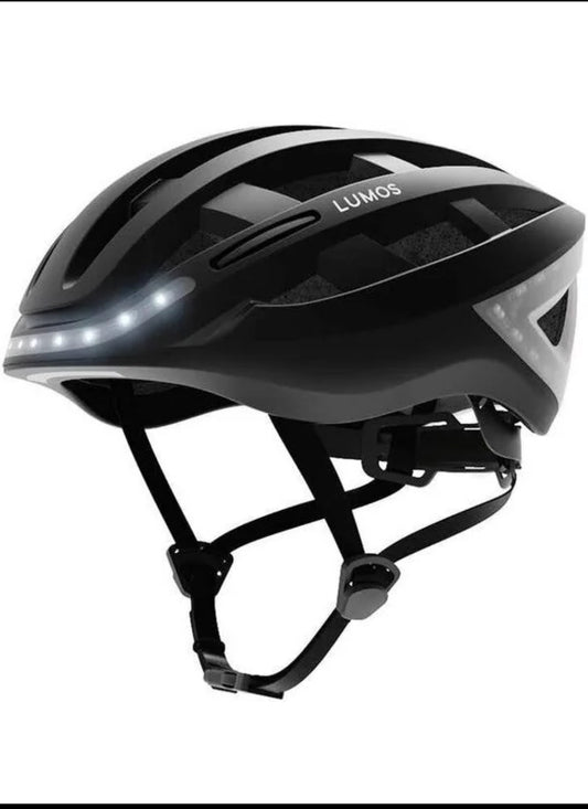 New Other Lumos Kickstart M/L Bluetooth Black Smart Bike Helmet With Remote