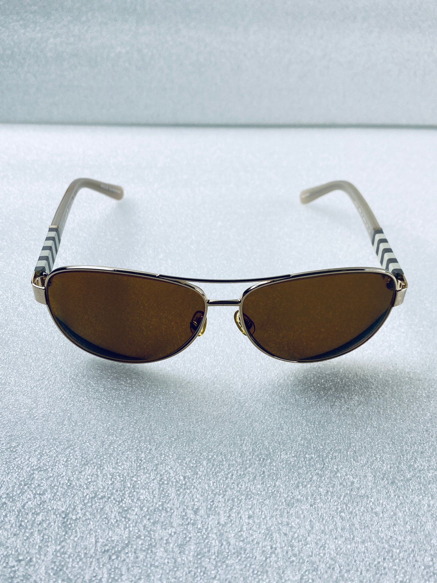 Kate Spade Dalia/S 0W89Y6 Sunglasses 58-12-135 6-4 Brown Lenses, Gold Grey White