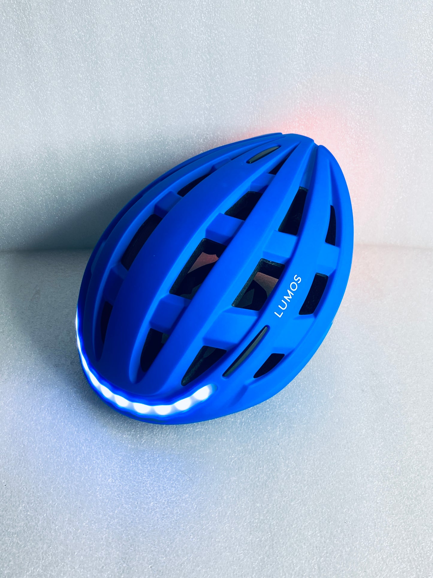 New Other Lumos Kickstart II M/L Blue Smart Bike Helmet With Remote & Bluetooth