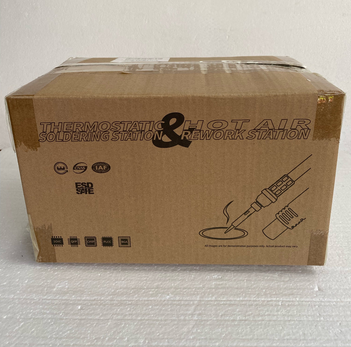 New Silverflo Thermostatic Hot Air Soldering/Rework Station With Temp Adjustment
